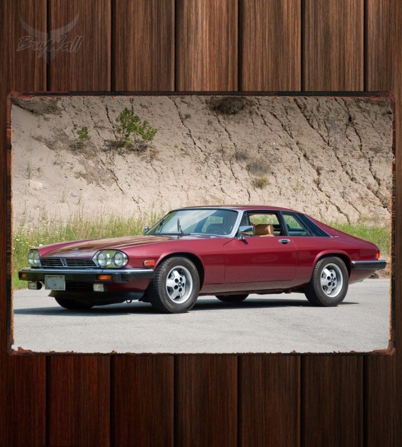Металлическая табличка Jaguar XJS 345 Металлическая табличка Jaguar XJS 345